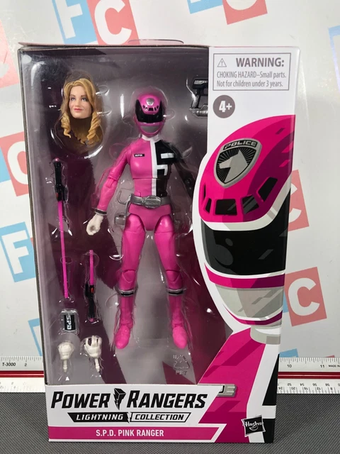 Pink Ranger Stuff HASBRO POWER RANGERS Lightning Collection SPD Pink Ranger Figure £18.15 ...