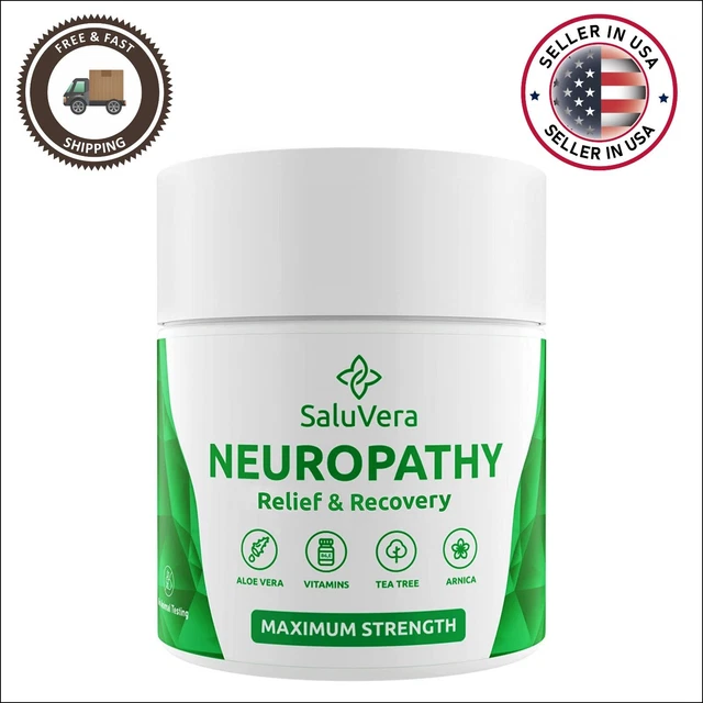 NEUROPATHY PAIN RELIEF Cream Maximum Strength Nerve Pain Reliever for