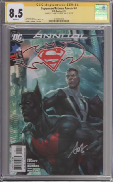 Superman/Batman Annual #4! 1st Batman Beyond! CGC SS 8.5 Signed by Artgerm!