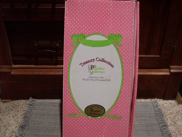 Paradise Galleries Theresa Bride Doll 14" Porcelain Doll Treasury Collection BOX 8