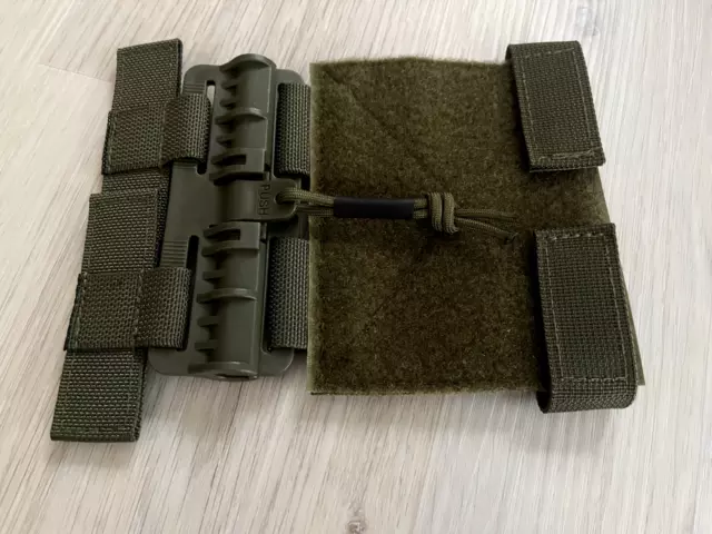 2x Quick Release Schnallen Set Rohr Kummerbund Adapter Molle System Single Point