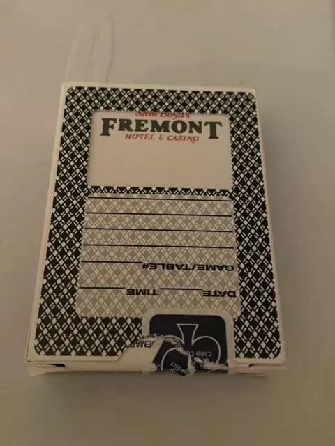 Fremont  Casino  Playing Cards, Las Vegas