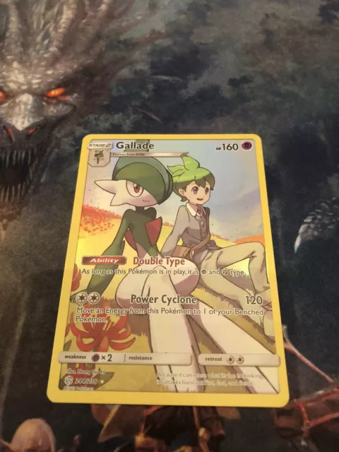 Pokémon TCG Gallade Sun & Moon - Cosmic Eclipse 244/236 Holo Secret Rare