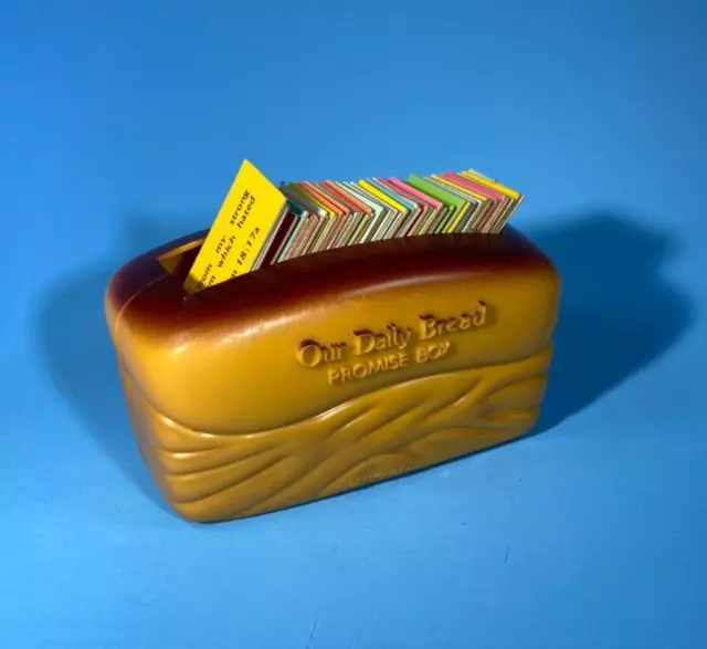 Vintage DaySpring Our Our Daily Bread Promise Box w/ Scripture Cards WD02