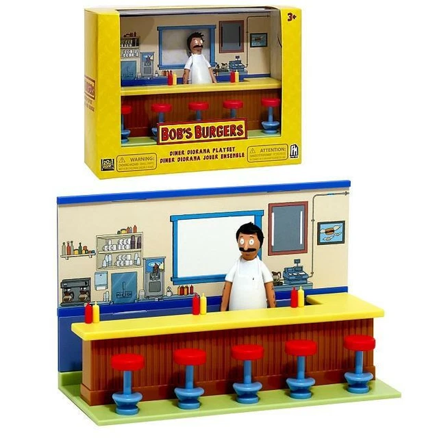 BOBS BURGERS DINER Diorama Playset Figure B1 52.99 PicClick AU