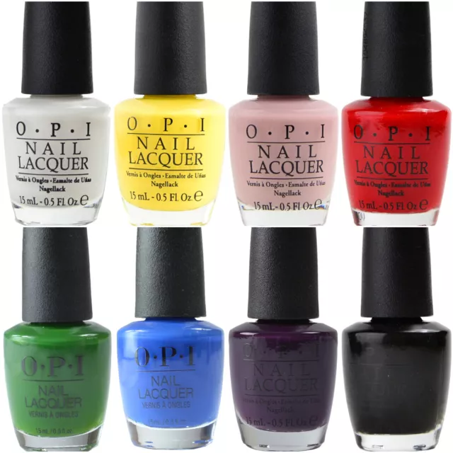 OPI Nail Lacquer Polish 15ml - Clearance Stock - 196 Colours