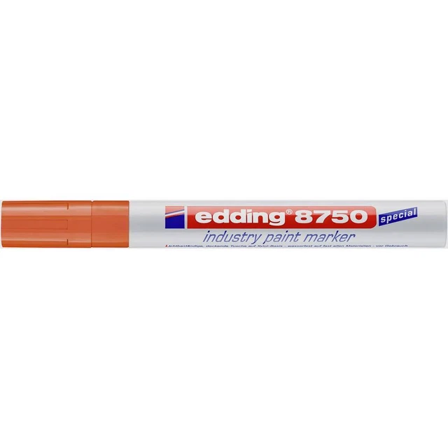 Edding 4-8750006 4-8750006 Marqueur peinture orange 2 mm, 4 mm