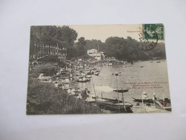 Cpa Val De Marne 94 Nogent Sur Marne Edges De La Marne La Tribune