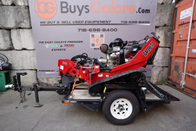 Barreto 30-SG Stump Grinder with Trailer.  Works Great    #2