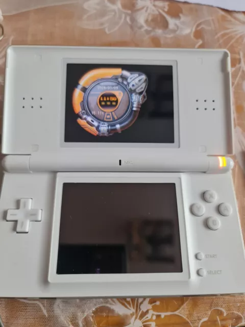 DS LIGHT CONSOLE With Supercard Card 4gb Micro Sd Adapter Mario