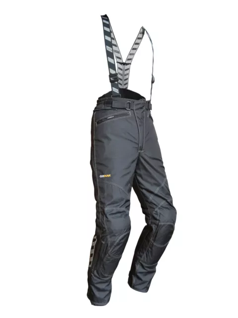 Rukka Focus Gore-Tex® Herren Motorradhose Textilhose in C1 Kurzgröße schwarz