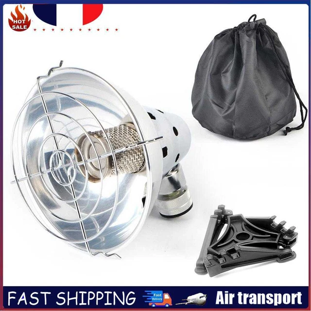Stainless Steel Mini Gas Heater Portable Heating Stove Warmer for Camping Hiking