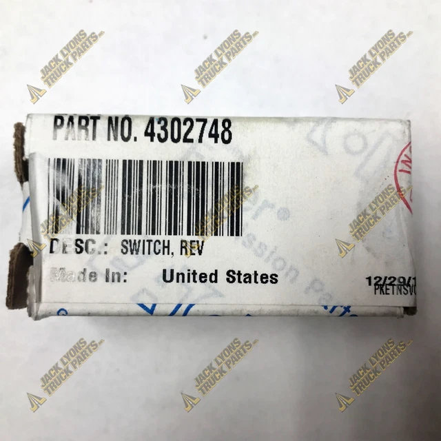 4302748 NEW EATON Fuller Backup Switch OEM 21.99 PicClick