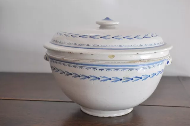 Soupière en faience de Bruxelles - XIXème 2