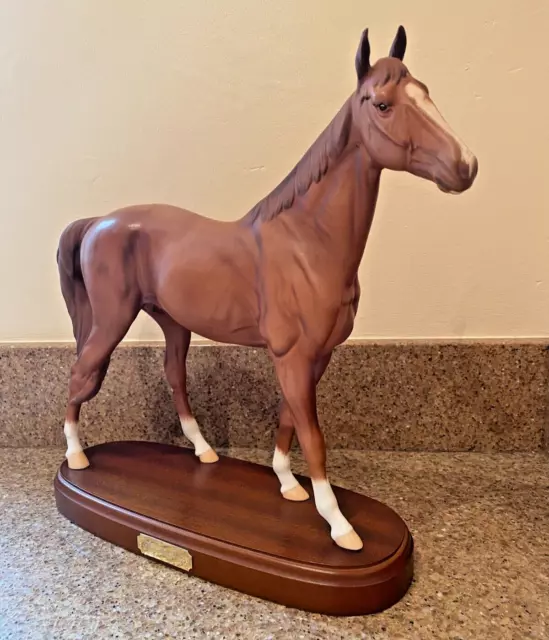 Royal Doulton England - Chestnut Colour Horse Statue - The Minstrel Figurine