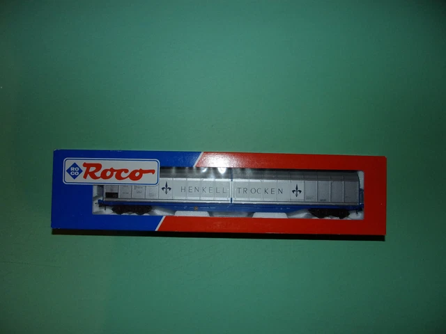 ROCO 76487 WAGON parois coulissantes de la AAE H0 EUR 54,89 - PicClick FR