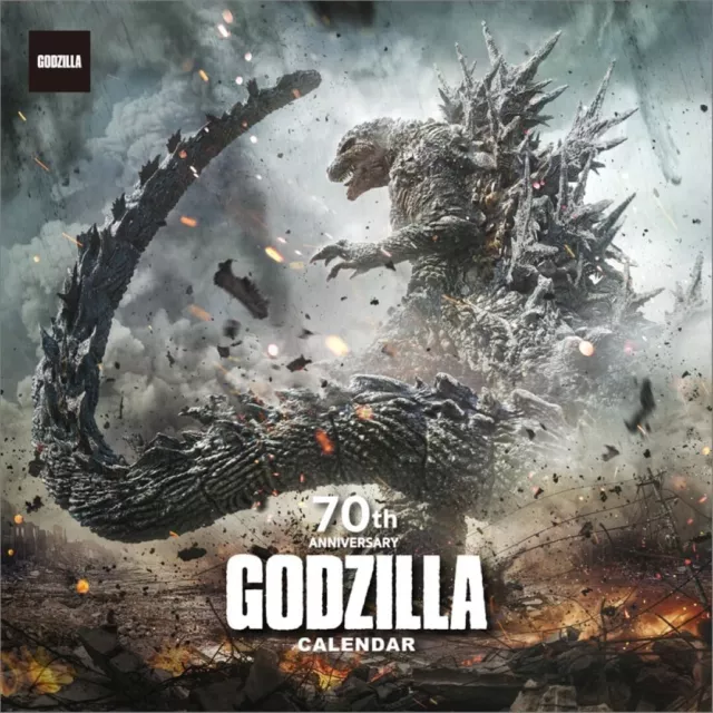 GODZILLA 1.0 70TH Anniversary 2025 Calendar Hagoromo (H60×W30cm) 28P