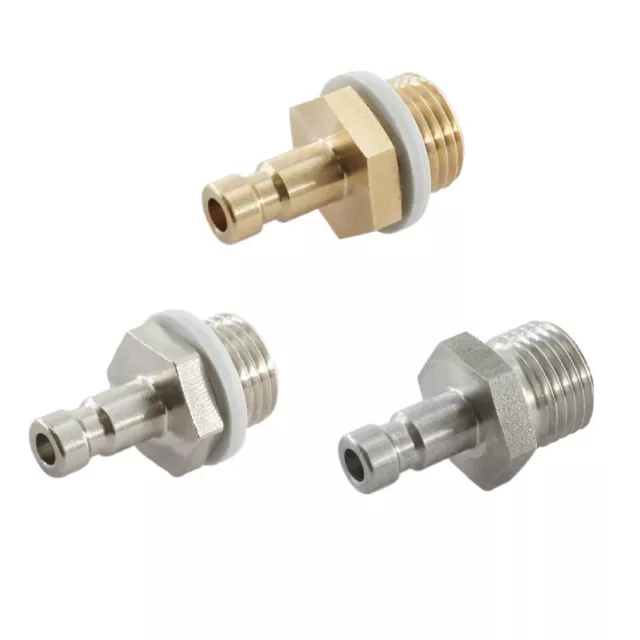 Fiche de Couplage Filetage Extérieur NW 2,7 Aérographe Microstecker Air Comprimé