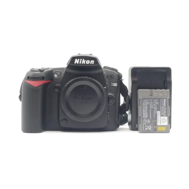 EXCELLENT Nikon D90 12.3 MP F-Mount Digital SLR - Black (Body Only) #11