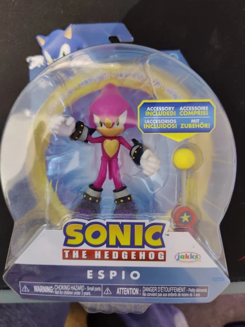 JAKKS PACIFIC SONIC The Hedgehog 4” Espio Articulated Action Figure NEW ...