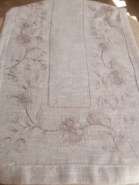Rectangle 40*135cm Vintage/Traditional Linen/Polyester-Floral TableRunner 3