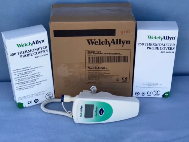 Welch Allyn SureTemp 679 Digital Thermometer with Probe Covers *Tested* Working