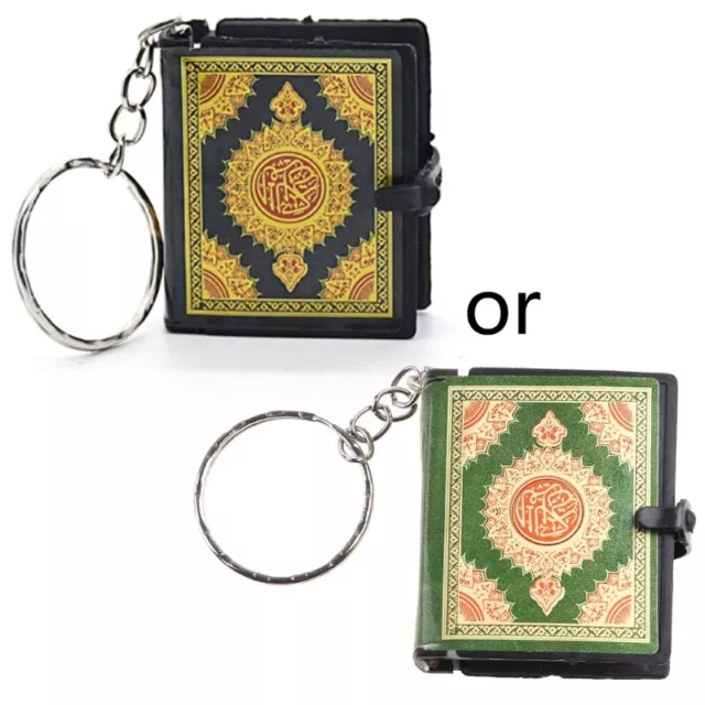 Personalized Mini Ark Quran Keychain Arabic the Koran Keyring Pendant Decor Gift
