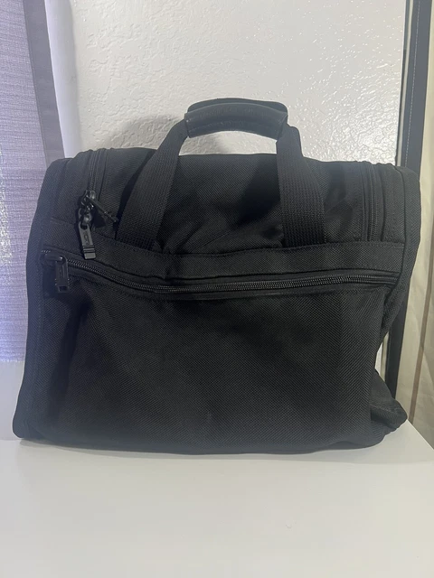 TUMI Alpha 19" Black Ballistic Nylon Duffel Carry On Bag Luggage 2