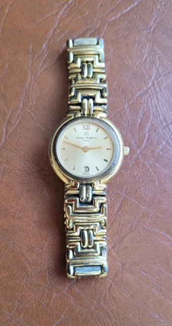 Montre Femme Luxe Michel Herbelin Paris Plaqué Or Quartz Montre Femme Luxe Michel Herbelin Paris Plaqué Or Quartz