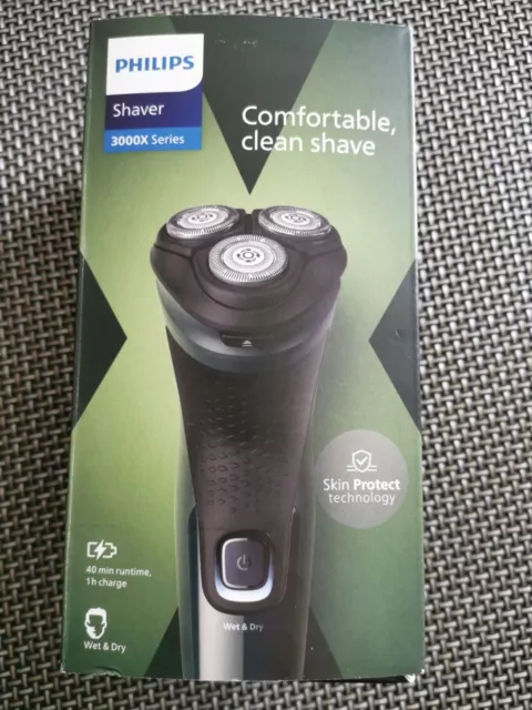 Philips Shaver 3000X  Rasoir électrique lavable