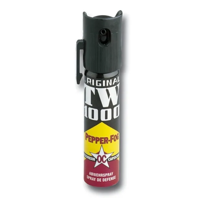 Spray Bombe Anti Agression Gaz Cs Lacrymogène Aérosol 20ml TW1000 Rapide