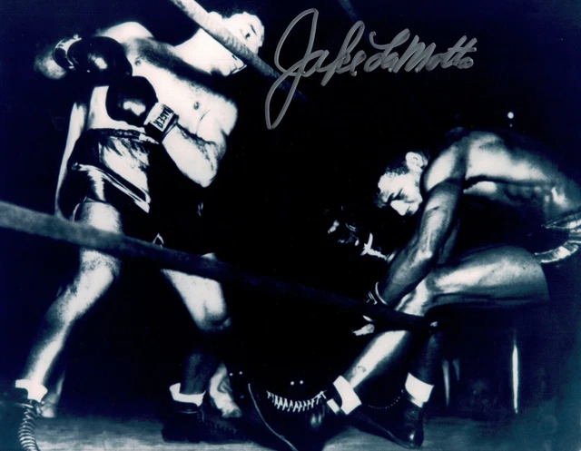 Jake La Motta Signed Photograph