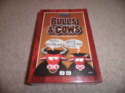 Bulls And Cows Code ZU VERKAUFEN! - PicClick DE