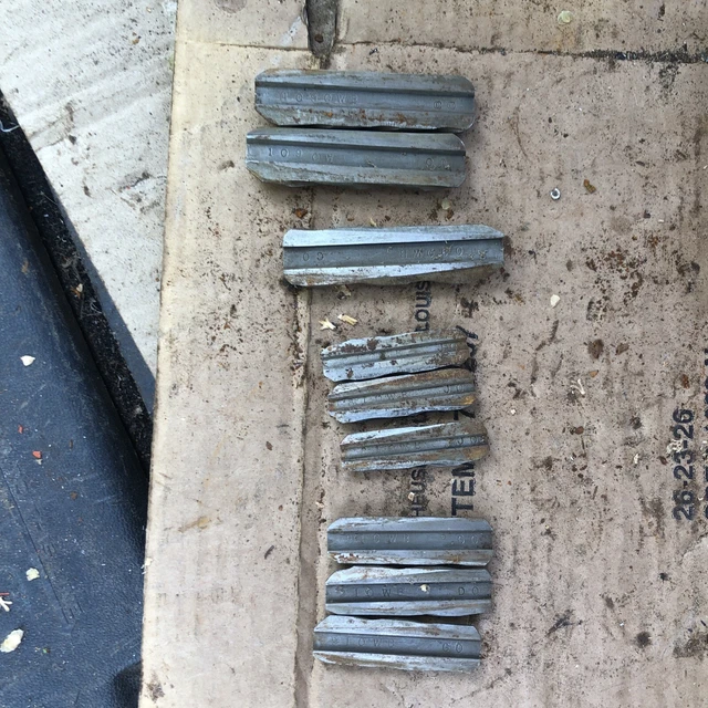 3 SETS LEMPCO / EVANS REAMER BLADES 810 910 109 (used)