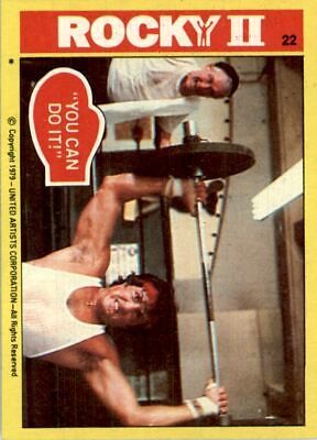 1979 Rocky II #22 You Can Do It - NM-MT