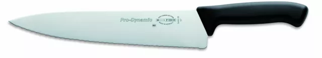 F. DICK ProDynamic Kochmesser mit Wellenschliff Klingenlänge 26 cm, Küchenmesser