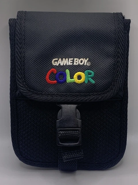 Official Nintendo GameBoy Color Carrying Pocket Travel Case Vintage Official Nintendo GameBoy Color Carrying Pocket Travel Case Vintage