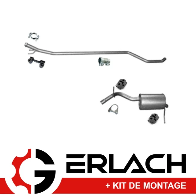 Silencieux Arrière Neuf Pour CITROEN C5 III 2.0 HDi 136/140CH à Partir De 02.2008 - CarExhaust_eu