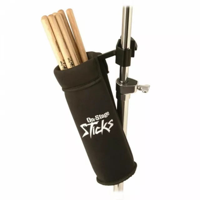 On Stage DrumFire Klemme auf weichem Neopren Trommel Stick Halter DA100