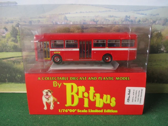 Britbus 1/76 AEC Short Swift London Transport R-227 Diecast Model Bus AS2-03