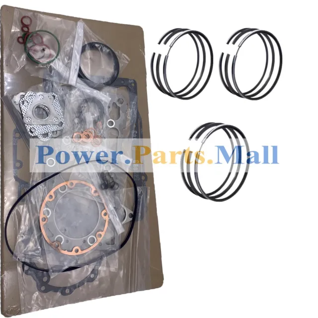 New Full Gasket Kit Piston Ring For Kubota D1403 Engine