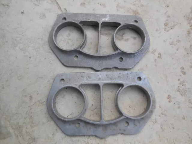 Porsche 356 / 912 Adapters for WEBER carburetors Set # 3    C # 42F
