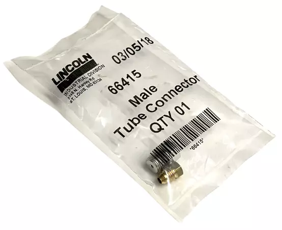 Lincoln 66415 Male Tube Connector (10 Available)