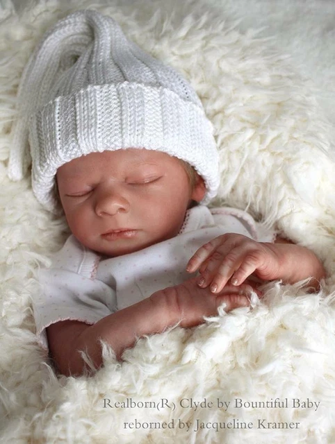 Clyde Sleeping *Realborn ~ 18" Reborn Doll Kit/COA ~ by Bountiful Baby