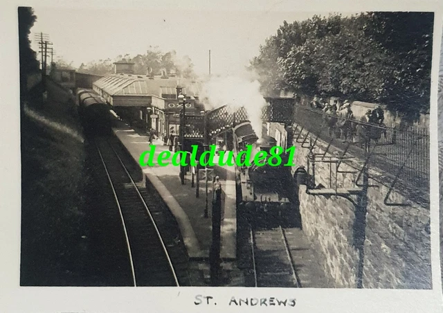 ST ANDREWS STATION Railway Picture £2.99 PicClick UK