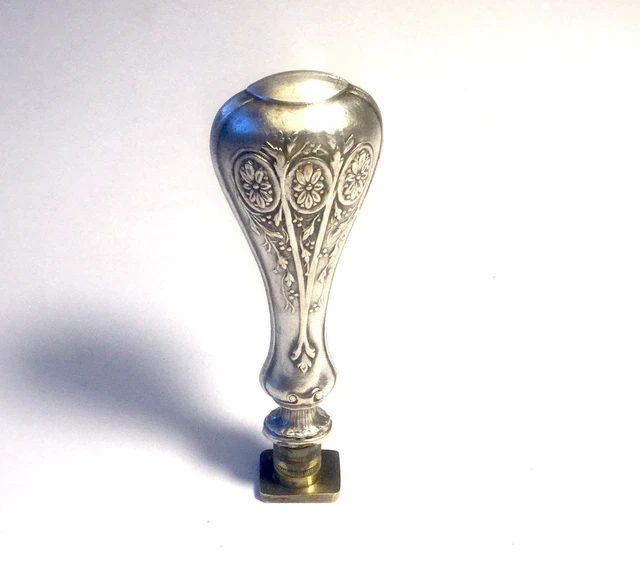 Sceau (cachet) En Argent Fin XIXe Siècle - époque Napoléon III / Victorienne - Allemagne - Occasion