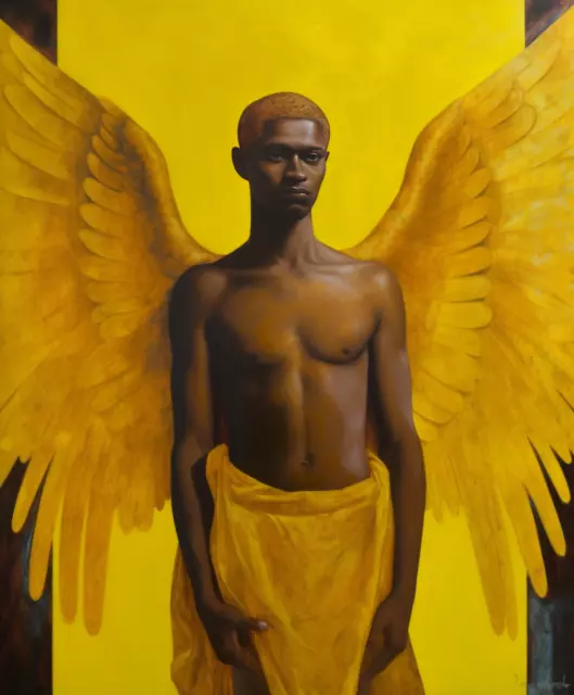 "Harlem Angel", arte original de BLM Interest