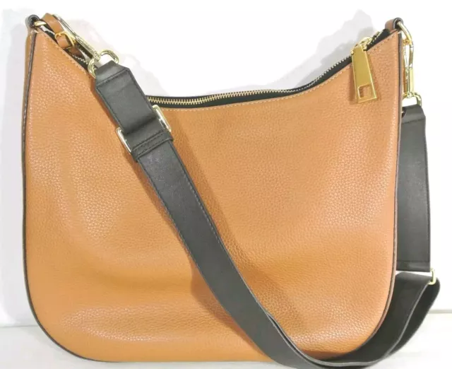 NEW Marc Jacobs Leather Gotham Hobo Bag in Maple Tan $495