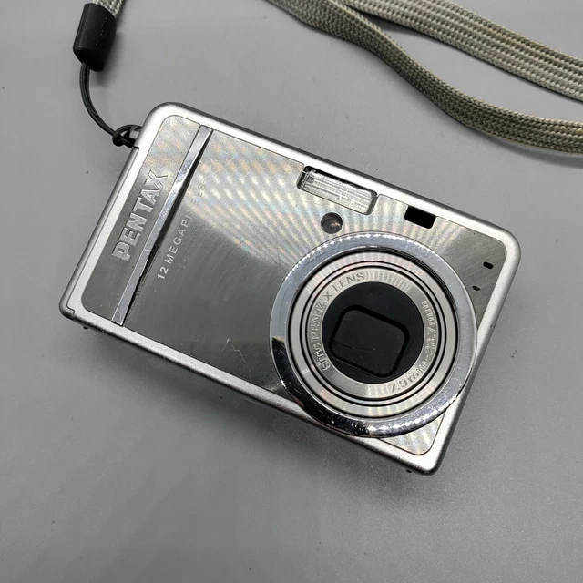 Pentax Optio S12 12,0 megapixel fotocamera digitale compatta argento testato 14
