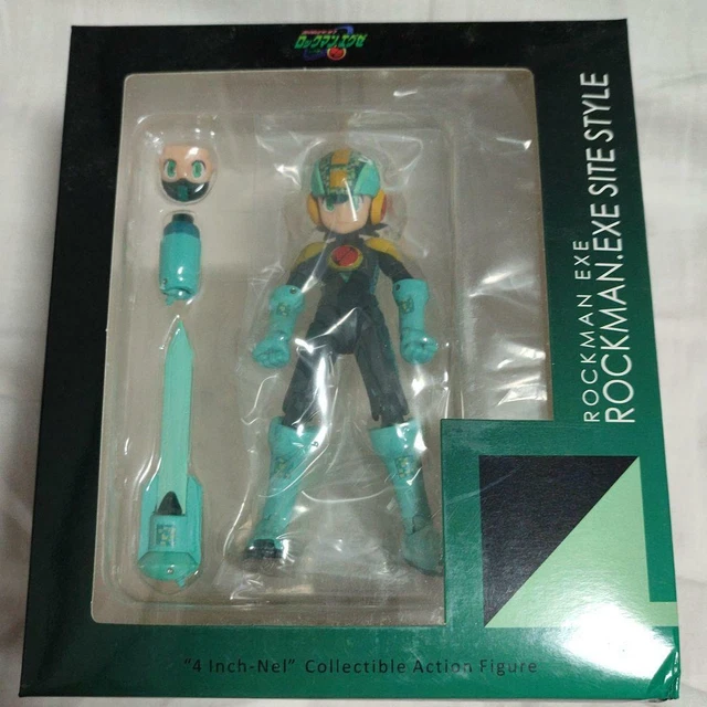 Rockman EXE Sight Style 4 Inch Nel figure Megaman Gentinel Limited ED CAPCOM